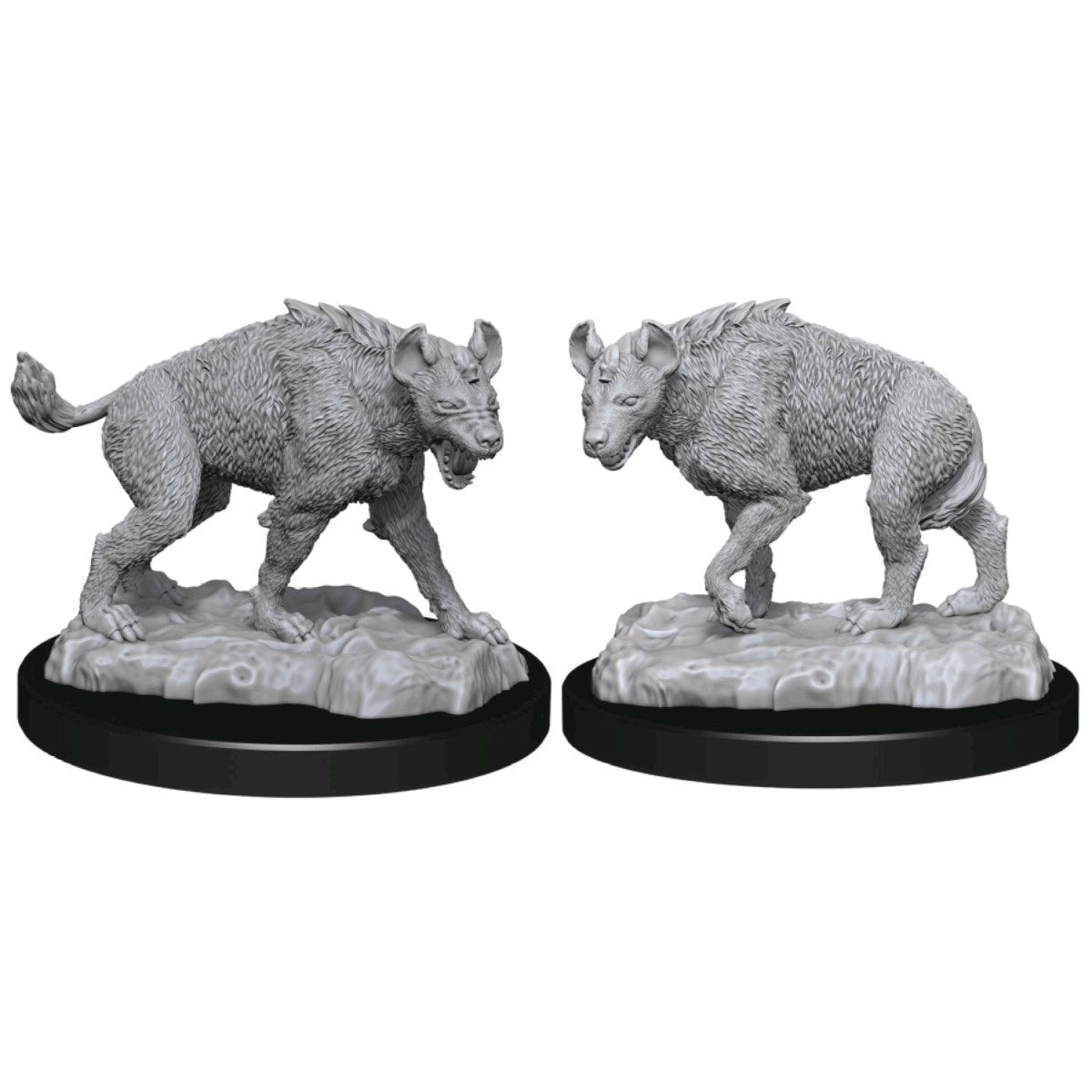 Wizkids Deepcuts Unpainted Miniatures Hyenas-1