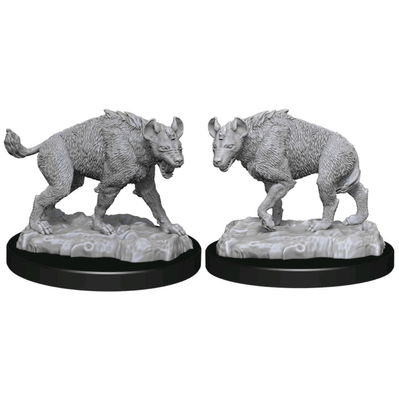 Wizkids Deepcuts Unpainted Miniatures Hyenas-1