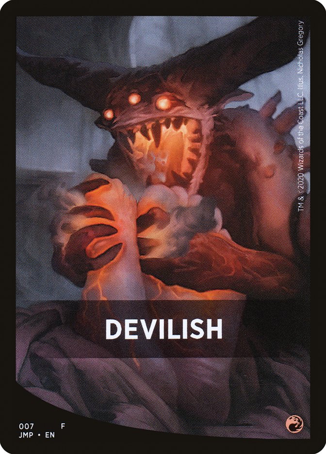 Devilish Theme Card [Jumpstart Front Cards]-1