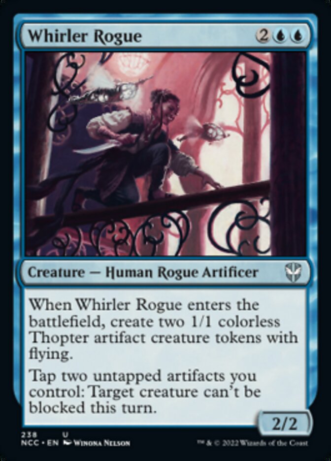 Whirler Rogue [Streets of New Capenna Commander]-1