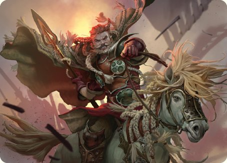 Eomer of the Riddermark Art Card [The Lord of the Rings: Tales of Middle-earth Art Series]-1