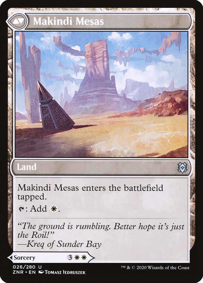 Makindi Stampede // Makindi Mesas [Zendikar Rising]-2