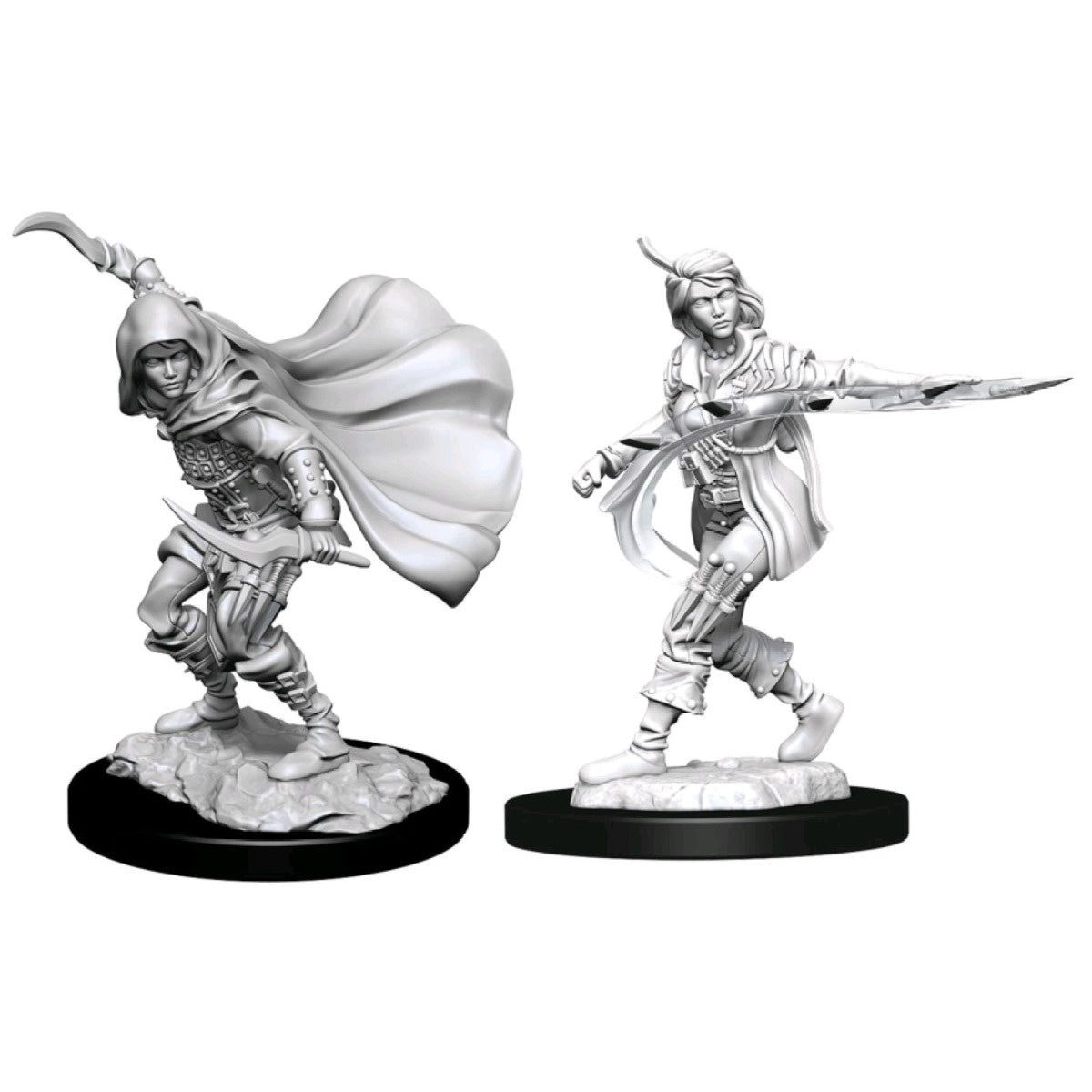 Pathfinder Deepcuts Unpainted Miniatures Human Rogue Female-1