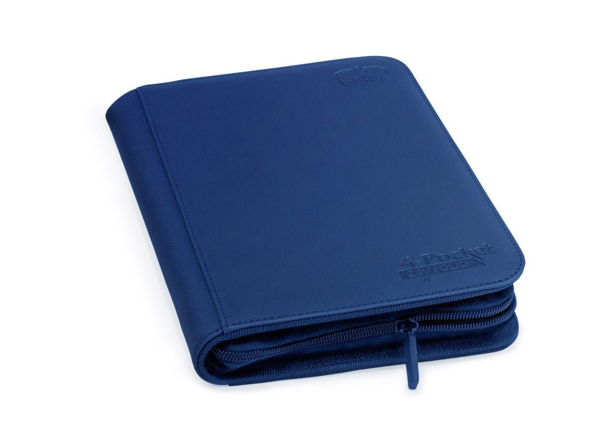 Ultimate Guard 4-Pocket ZipFolio XenoSkin Dark Blue Folder-1