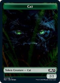 Cat (011) // Pirate Double-Sided Token [Core Set 2021 Tokens]-1
