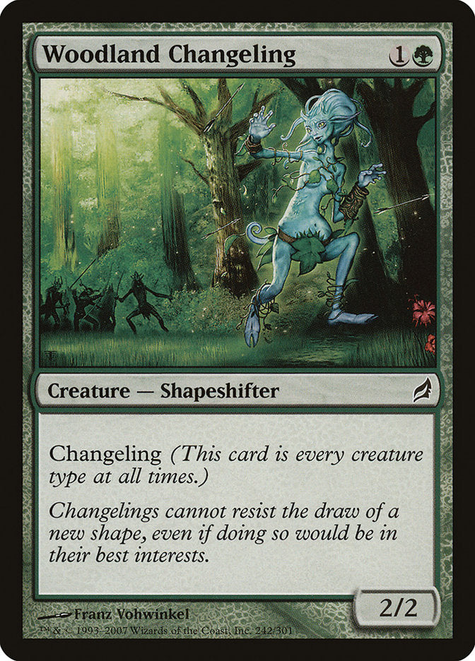 Woodland Changeling [Lorwyn]-1