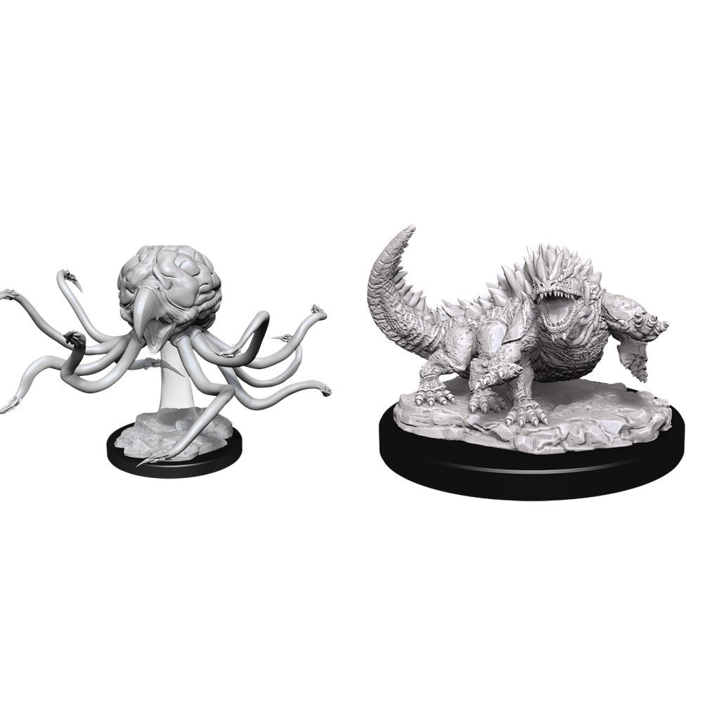 D&D Nolzurs Marvelous Unpainted Miniatures Grell and Basilisk-1