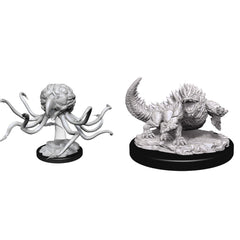 D&D Nolzurs Marvelous Unpainted Miniatures Grell and Basilisk-1