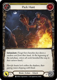 Pack Hunt (Yellow) [U-WTR024] (Welcome to Rathe Unlimited)  Unlimited Rainbow Foil-1