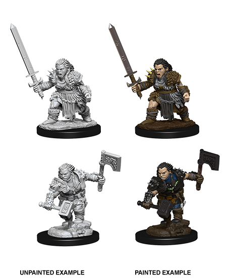 Pathfinder Deep Cuts Female Dwarf Barbarian-1