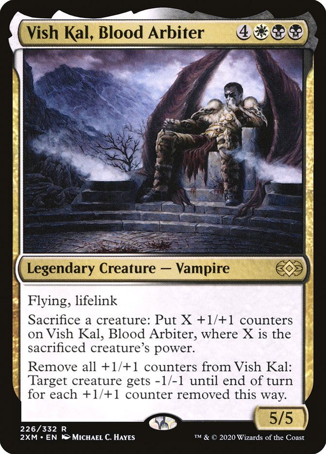 Vish Kal, Blood Arbiter [Double Masters]-1