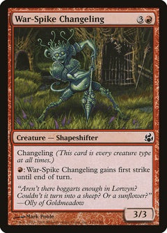 War-Spike Changeling [Morningtide]-1