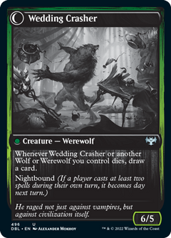 Wolfkin Outcast // Wedding Crasher [Innistrad: Double Feature]-2