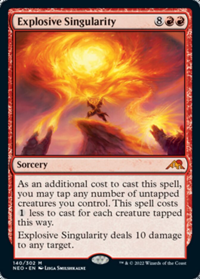 Explosive Singularity [Kamigawa: Neon Dynasty]-1