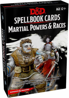 Spellbook Cards - Martial Powers & Races-1