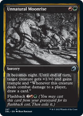 Unnatural Moonrise [Innistrad: Double Feature]-1