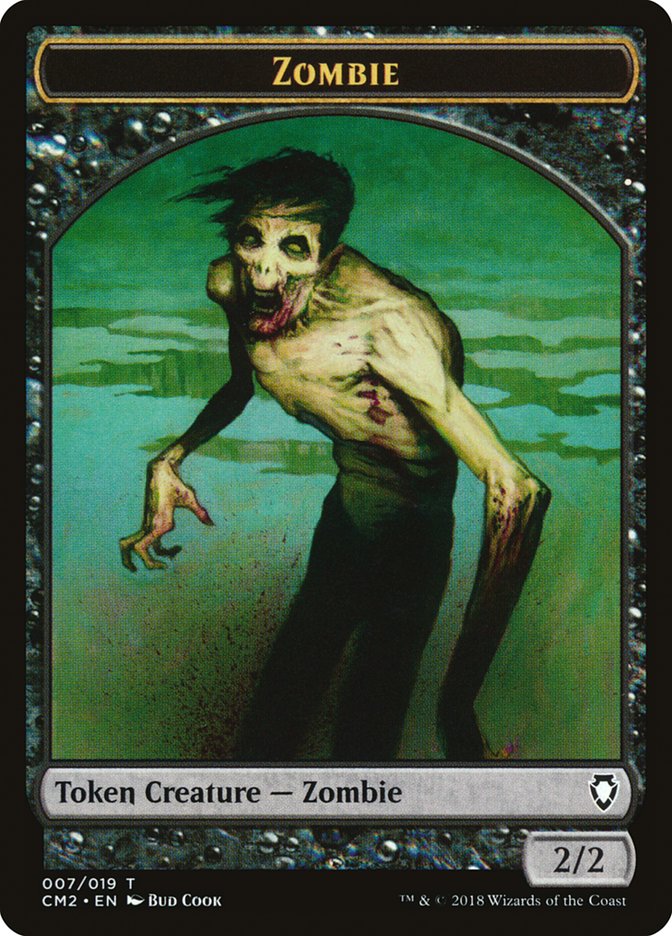 Zombie Token [Commander Anthology Volume II Tokens]-1