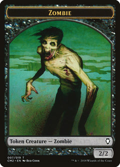 Zombie Token [Commander Anthology Volume II Tokens]-1