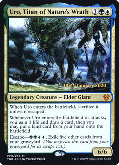 Uro, Titan of Nature's Wrath [Theros Beyond Death Prerelease Promos]-1