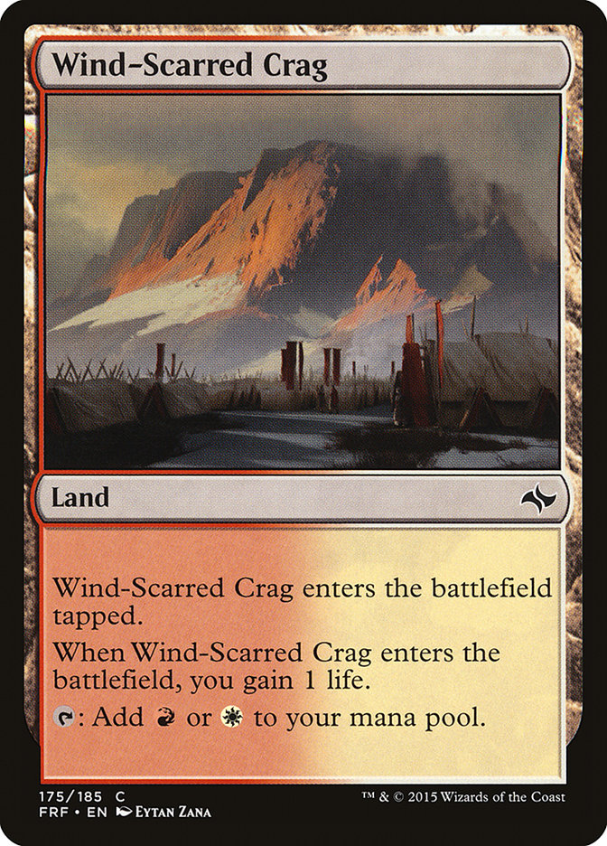 Wind-Scarred Crag [Fate Reforged]-1