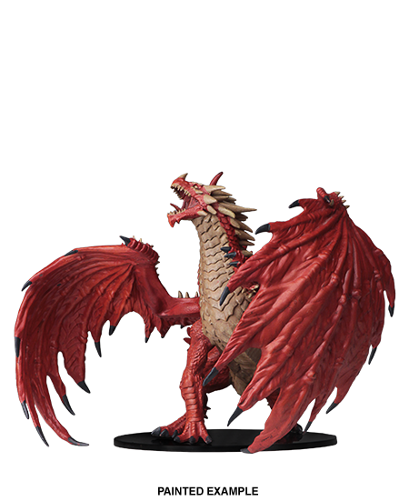 Pathfinder Battles Deep Cuts Gargantuan Red Dragon-1