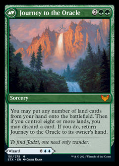 Jadzi, Oracle of Arcavios // Journey to the Oracle [Strixhaven: School of Mages]-2