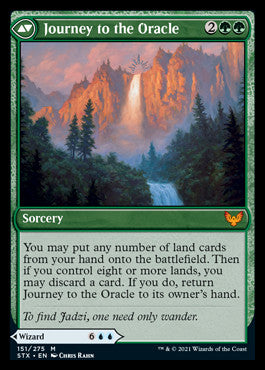 Jadzi, Oracle of Arcavios // Journey to the Oracle [Strixhaven: School of Mages]-2