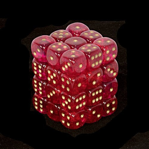 CHX 27824 Borealis #2 12mm d6 Magenta/Gold Block (36)-1