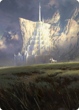 Minas Tirith Art Card [The Lord of the Rings: Tales of Middle-earth Art Series]-1