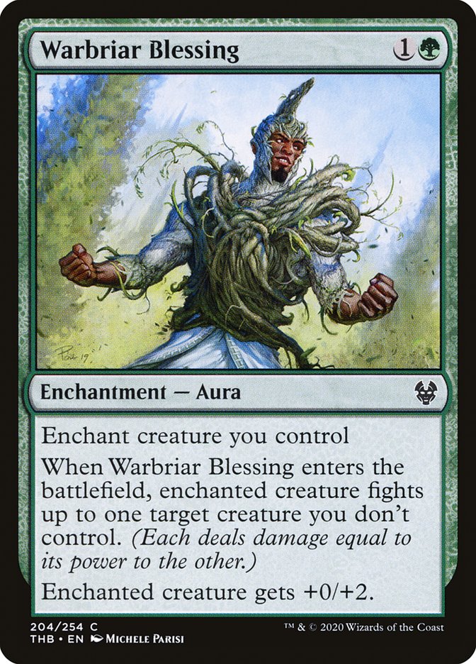 Warbriar Blessing [Theros Beyond Death]-1