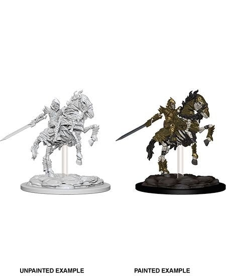 Pathfinder Deep Cuts Unpainted Miniatures Skeleton Knight on Horse-1