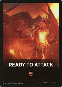 Ready to Attack Theme Card [Dominaria United Tokens]-1