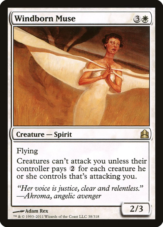Windborn Muse [Commander 2011]-1