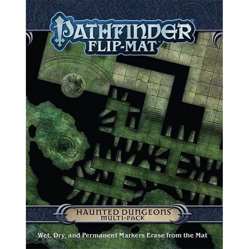 Pathfinder Accessories Flip Mat Haunted Dungeons Multi-Pack-1