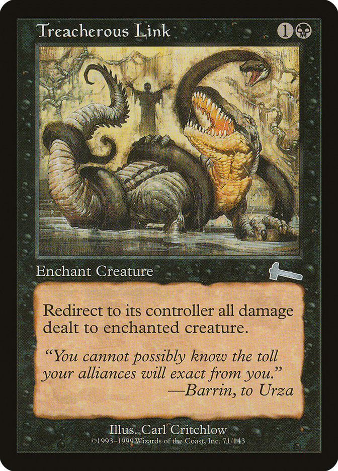 Treacherous Link [Urza's Legacy]-1