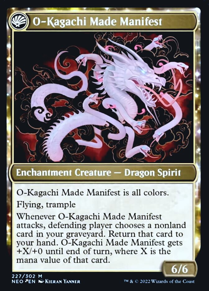 The Kami War // O-Kagachi Made Manifest [Kamigawa: Neon Dynasty Prerelease Promos]-2