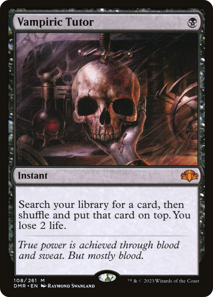 Vampiric Tutor [Dominaria Remastered]-1