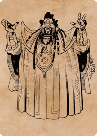 Alaundo the Seer Art Card [Commander Legends: Battle for Baldur's Gate Art Series]-1