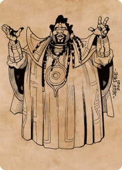 Alaundo the Seer Art Card [Commander Legends: Battle for Baldur's Gate Art Series]-1