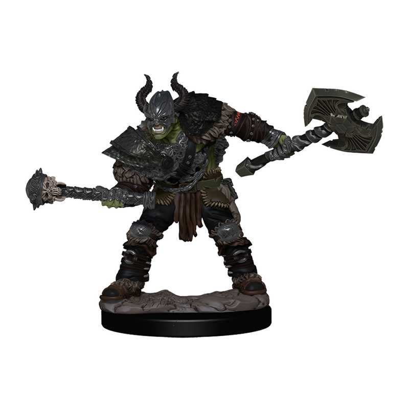 Pathfinder Battles Premium Painted Figure Half-Orc Barbarian Male-1