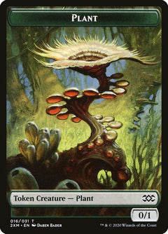 Eldrazi Spawn // Plant Double-Sided Token [Double Masters Tokens]-2