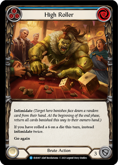 High Roller (Blue) [EVR007] (Everfest)  1st Edition Normal-1