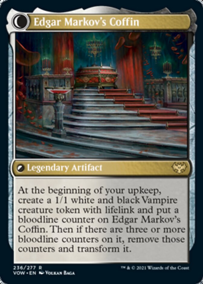 Edgar, Charmed Groom // Edgar Markov's Coffin [Innistrad: Crimson Vow]-2