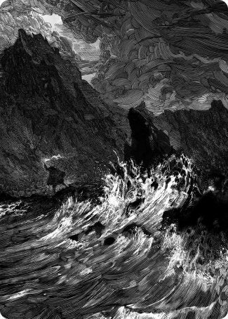 Island Art Card [Innistrad: Midnight Hunt Art Series]-1