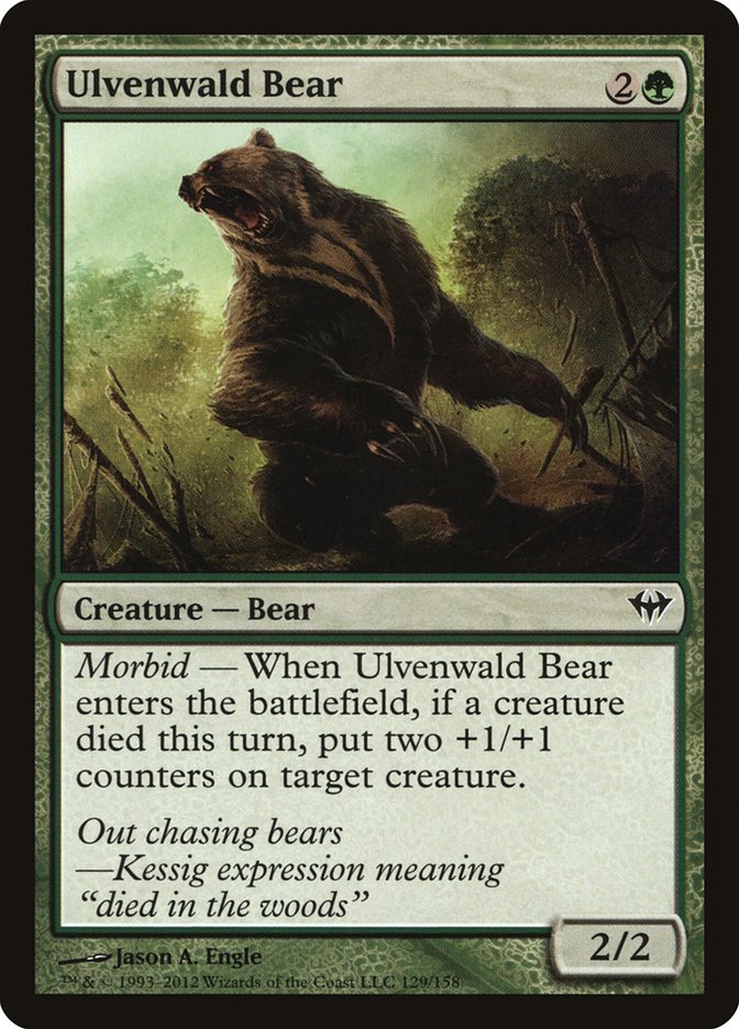 Ulvenwald Bear [Dark Ascension]-1