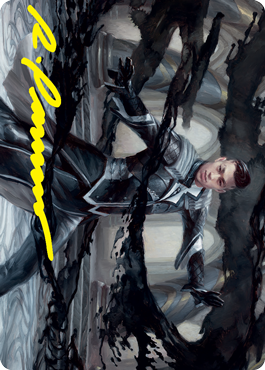 Killian, Ink Duelist Art Card (Gold-Stamped Signature) [Strixhaven: School of Mages Art Series]-1