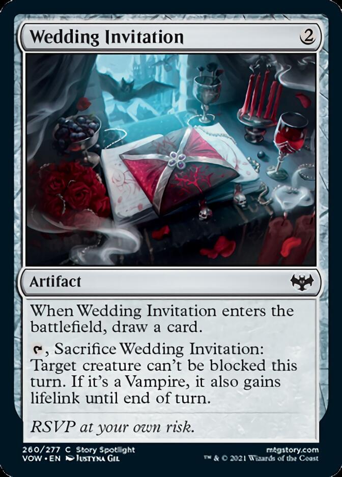 Wedding Invitation [Innistrad: Crimson Vow]-1