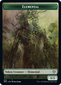 Elemental Token [The Brothers' War Commander Tokens]-1
