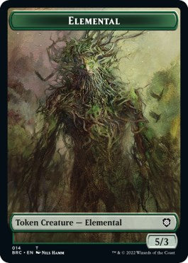 Elemental Token [The Brothers' War Commander Tokens]-1