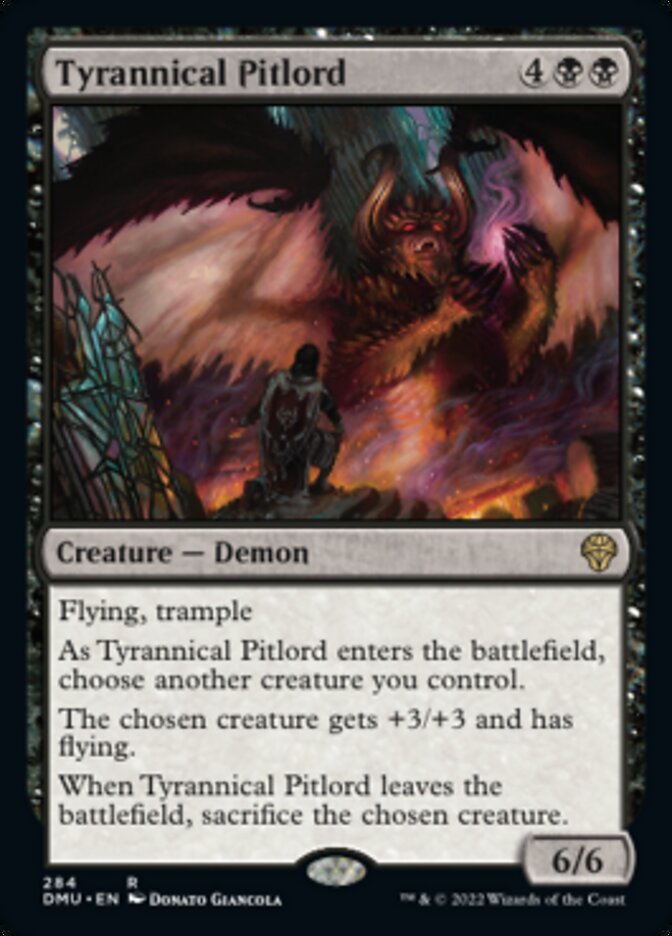 Tyrannical Pitlord [Dominaria United]-1